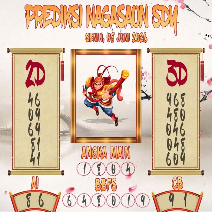 Prediksi Nagasaon SDY