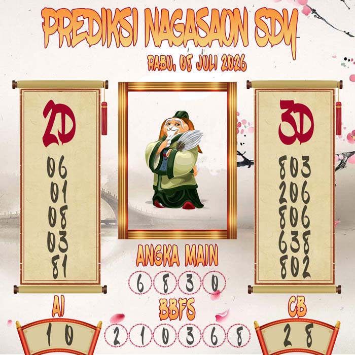 Prediksi Nagasaon SDY